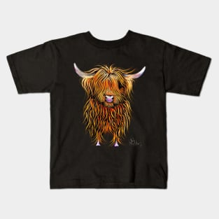 SCoTTiSH HiGHLaND CoW ' HuMPHReY ' BY SHiRLeY MacARTHuR Kids T-Shirt